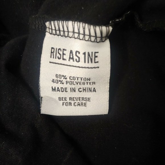 Rise As 1ne God We Trust Men's M Sleeveless T Shirt Paint Splash City Tour Dates - Picture 10 of 10